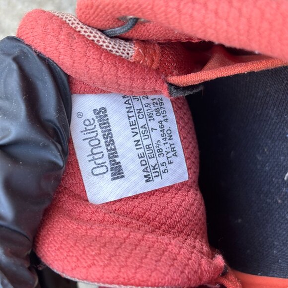 Salomon Ultra Glide Womens Size 7 Orange Maroon Quicklace Trail Running Hiking - Picture 6 of 6